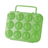 Maxbell Camping Egg Holder Egg Carriage Egg Container for Hiking Camping Backpacking Green