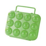 Maxbell Camping Egg Holder Egg Carriage Egg Container for Hiking Camping Backpacking Green