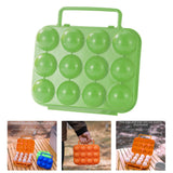 Maxbell Camping Egg Holder Egg Carriage Egg Container for Hiking Camping Backpacking Green