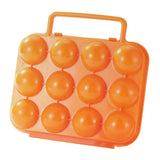 Maxbell Camping Egg Holder Egg Carriage Egg Container for Hiking Camping Backpacking Orange