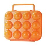 Maxbell Camping Egg Holder Egg Carriage Egg Container for Hiking Camping Backpacking Orange