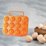 Maxbell Camping Egg Holder Egg Carriage Egg Container for Hiking Camping Backpacking Orange