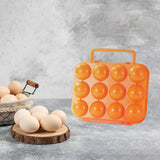 Maxbell Camping Egg Holder Egg Carriage Egg Container for Hiking Camping Backpacking Orange