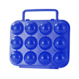 Maxbell Camping Egg Holder Egg Carriage Egg Container for Hiking Camping Backpacking Blue