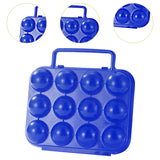 Maxbell Camping Egg Holder Egg Carriage Egg Container for Hiking Camping Backpacking Blue