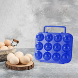 Maxbell Camping Egg Holder Egg Carriage Egg Container for Hiking Camping Backpacking Blue