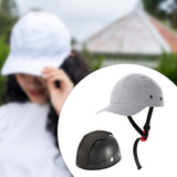 Maxbell Baseball Bump Hat Shockproof Men Baseball Cap for Hiking Backpacking Cycling Gray