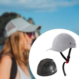 Maxbell Baseball Bump Hat Shockproof Men Baseball Cap for Hiking Backpacking Cycling Gray