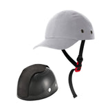 Maxbell Baseball Bump Hat Shockproof Men Baseball Cap for Hiking Backpacking Cycling Gray