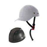 Maxbell Baseball Bump Hat Shockproof Men Baseball Cap for Hiking Backpacking Cycling Gray