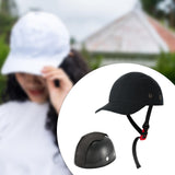 Maxbell Baseball Bump Hat Shockproof Men Baseball Cap for Hiking Backpacking Cycling Black