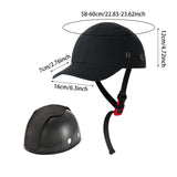 Maxbell Baseball Bump Hat Shockproof Men Baseball Cap for Hiking Backpacking Cycling Black