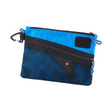 Maxbell Carrying Bag Water-resistant Portable Coin Bag for Cycling Fishing Climbing Blue