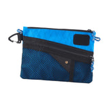 Maxbell Carrying Bag Water-resistant Portable Coin Bag for Cycling Fishing Climbing Blue