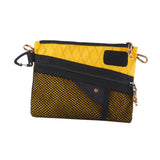 Maxbell Carrying Bag Water-resistant Portable Coin Bag for Cycling Fishing Climbing Yellow