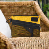 Maxbell Carrying Bag Water-resistant Portable Coin Bag for Cycling Fishing Climbing Yellow