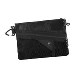 Maxbell Carrying Bag Water-resistant Portable Coin Bag for Cycling Fishing Climbing Black