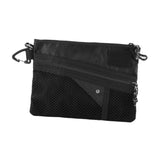 Maxbell Carrying Bag Water-resistant Portable Coin Bag for Cycling Fishing Climbing Black