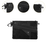 Maxbell Carrying Bag Water-resistant Portable Coin Bag for Cycling Fishing Climbing Black