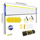 Maxbell Outdoor Volleyball Net Set with Carry Bag for Lawn Men and Women Kids/Adults