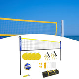 Maxbell Outdoor Volleyball Net Set with Carry Bag for Lawn Men and Women Kids/Adults