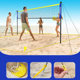 Maxbell Outdoor Volleyball Net Set with Carry Bag for Lawn Men and Women Kids/Adults