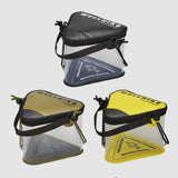Maxbell Fishing Bucket Fish Bucket Portable Triangular for Camping Gardening Outdoor Yellow