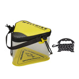 Maxbell Fishing Bucket Fish Bucket Portable Triangular for Camping Gardening Outdoor Yellow