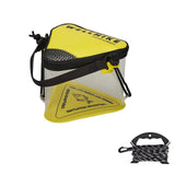 Maxbell Fishing Bucket Fish Bucket Portable Triangular for Camping Gardening Outdoor Yellow