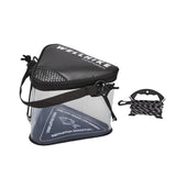 Maxbell Fishing Bucket Fish Bucket Portable Triangular for Camping Gardening Outdoor Black