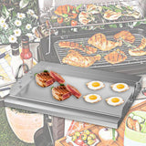 Maxbell Cooking Griddle Nonstick Flat Top Plate Insert for Grill Tailgating Camping