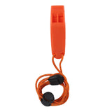 Maxbell 10 Pieces Emergency Whistle Safe Whistle for Kayak Mountain Climbing Camping Orange