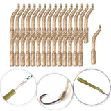 Maxbell 30x Carp Fishing Hook Kickers Outdoor Portable Soft Aligner Fishhook Sleeves Large 23mm