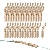 Maxbell 30x Carp Fishing Hook Kickers Outdoor Portable Soft Aligner Fishhook Sleeves Small 17mm