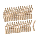 Maxbell 30x Carp Fishing Hook Kickers Outdoor Portable Soft Aligner Fishhook Sleeves Small 17mm