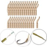 Maxbell 30x Carp Fishing Hook Kickers Outdoor Portable Soft Aligner Fishhook Sleeves Small 17mm