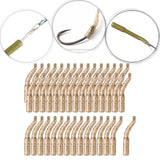 Maxbell 30x Carp Fishing Hook Kickers Outdoor Portable Soft Aligner Fishhook Sleeves Small 17mm