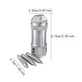 Maxbell Grappling Hook Multipurpose Folding Climbing Claw for Rock Climbing Outdoor 3 Claw