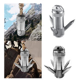 Maxbell Grappling Hook Multipurpose Folding Climbing Claw for Rock Climbing Outdoor 3 Claw