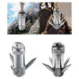 Maxbell Grappling Hook Multipurpose Folding Climbing Claw for Rock Climbing Outdoor 3 Claw