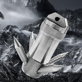 Maxbell Grappling Hook Multipurpose Folding Climbing Claw for Rock Climbing Outdoor 4 Claw