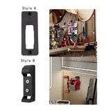 Maxbell Sturdy Fishing Reel Holder Organizer Display Stand for Home Garage Tool Room Style A