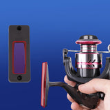 Maxbell Sturdy Fishing Reel Holder Organizer Display Stand for Home Garage Tool Room Style A