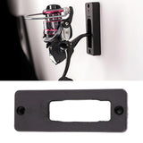 Maxbell Sturdy Fishing Reel Holder Organizer Display Stand for Home Garage Tool Room Style A