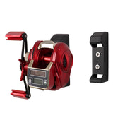 Maxbell Sturdy Fishing Reel Holder Organizer Display Stand for Home Garage Tool Room Style B