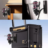 Maxbell Sturdy Fishing Reel Holder Organizer Display Stand for Home Garage Tool Room Style B