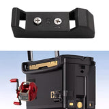 Maxbell Sturdy Fishing Reel Holder Organizer Display Stand for Home Garage Tool Room Style B