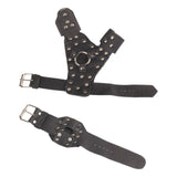 Maxbell Fishing Handguard Set Compact Wear Resistant Metal Buckle Hand Wrist Support