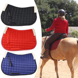 Maxbell Horse Riding Pad Bareback Pad Saddle Seat Comfort Cushion English Saddle Pad Black