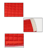 Maxbell Horse Riding Pad Bareback Pad Saddle Seat Comfort Cushion English Saddle Pad Red